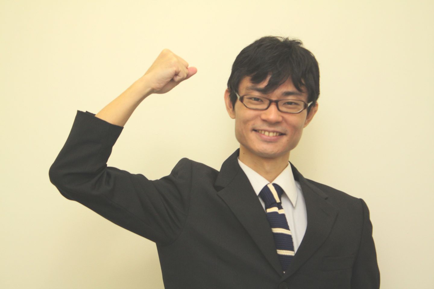 教室長近影