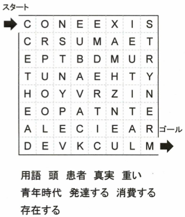 英単語しりとり迷路
