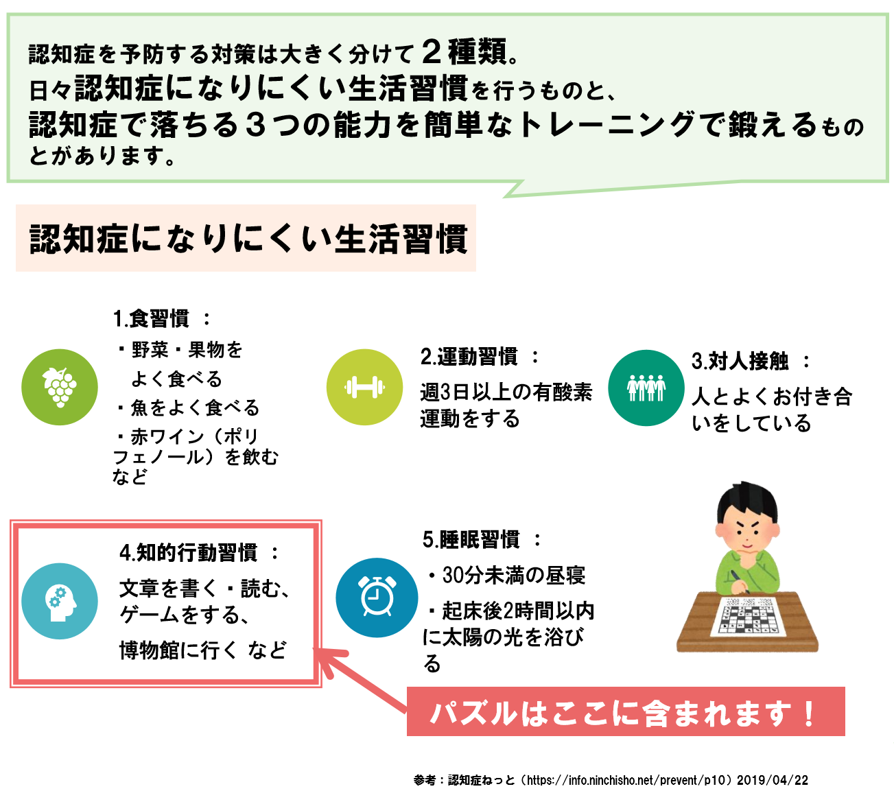 パズル教室 認知症予防
